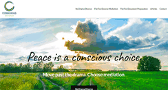 Desktop Screenshot of consciousdivorce.com
